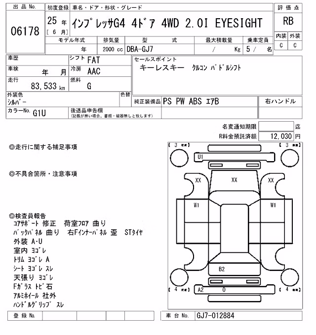 SUBARU IMPREZA
