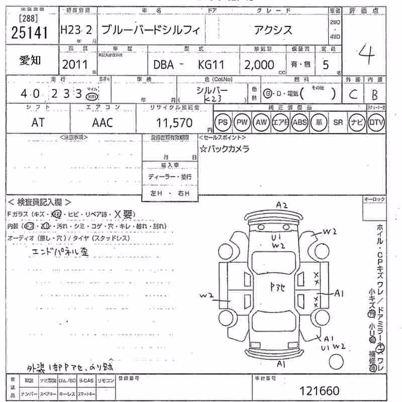 NISSAN BLUEBIRD SYLPHY