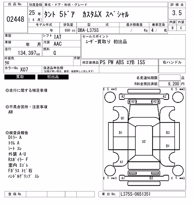DAIHATSU TANTO