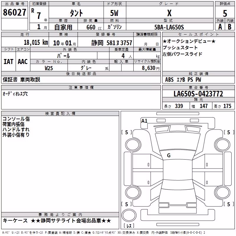 DAIHATSU TANTO
