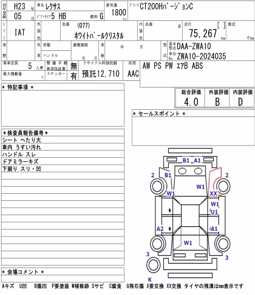 LEXUS CT200H