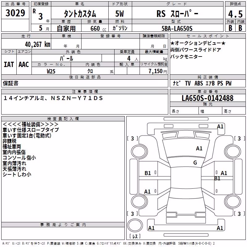 DAIHATSU TANTO
