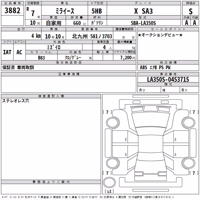 DAIHATSU MIRA E:S
