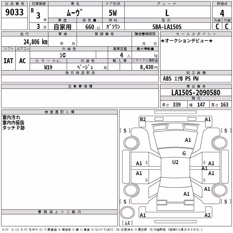 DAIHATSU MOVE