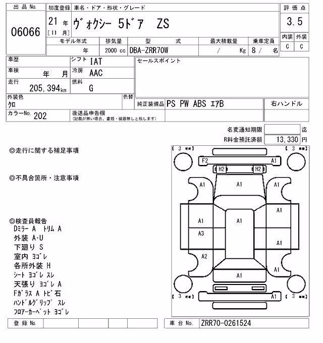 TOYOTA VOXY