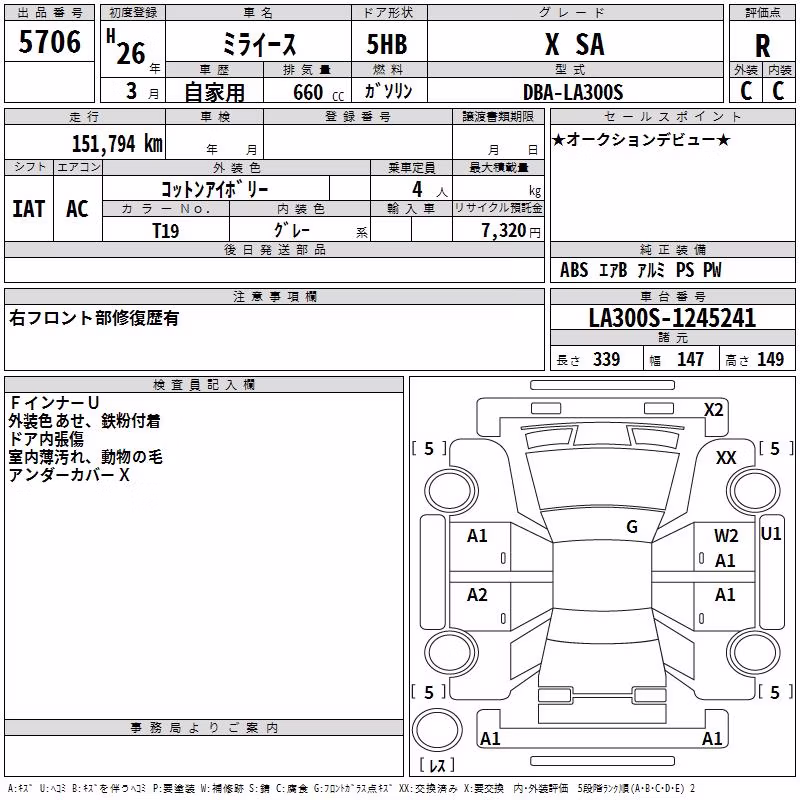 DAIHATSU MIRA E:S