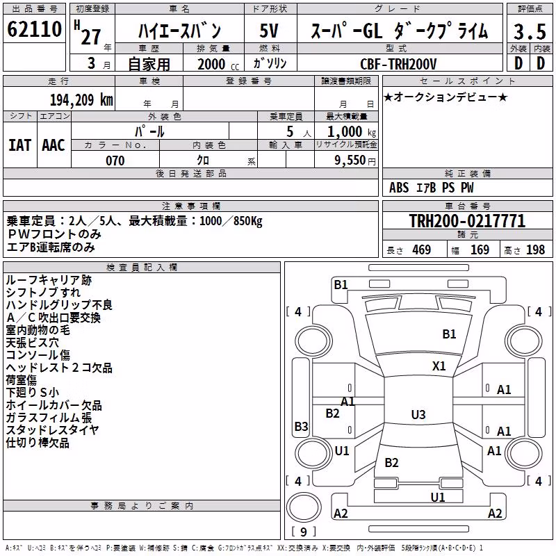 TOYOTA REGIUS ACE