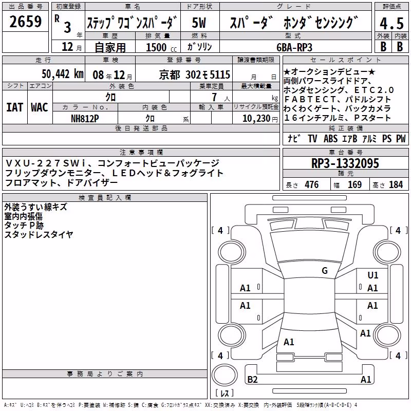 HONDA STEPWGN