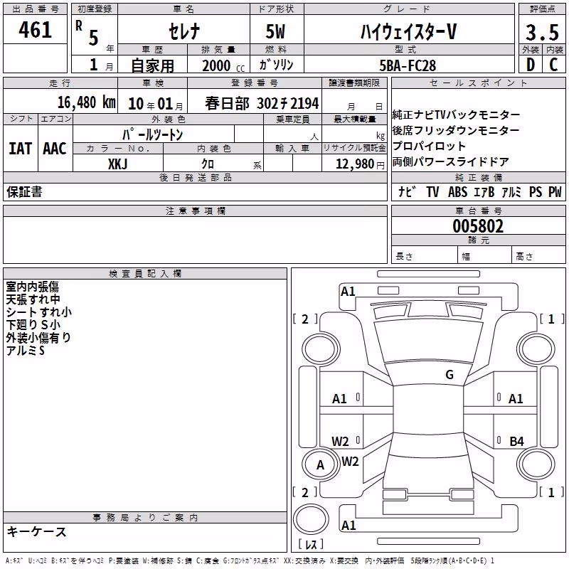 NISSAN SERENA