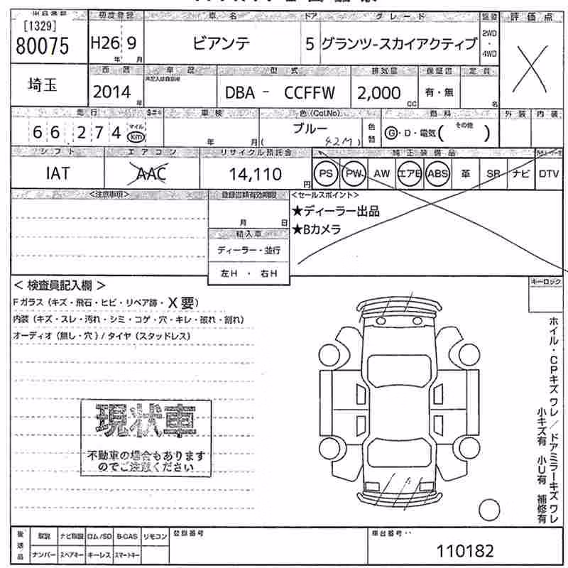 MAZDA BIANTE