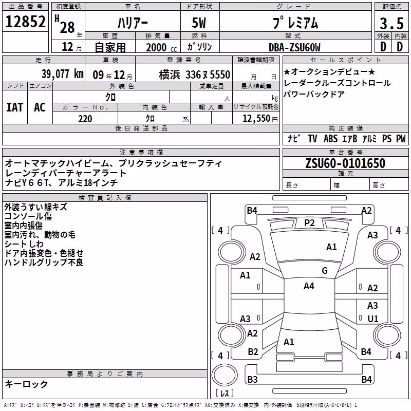 TOYOTA HARRIER