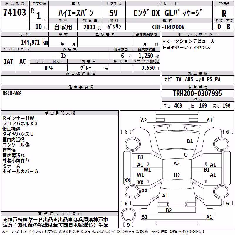 TOYOTA REGIUS ACE