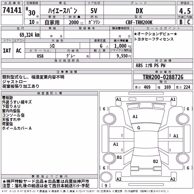 TOYOTA REGIUS ACE