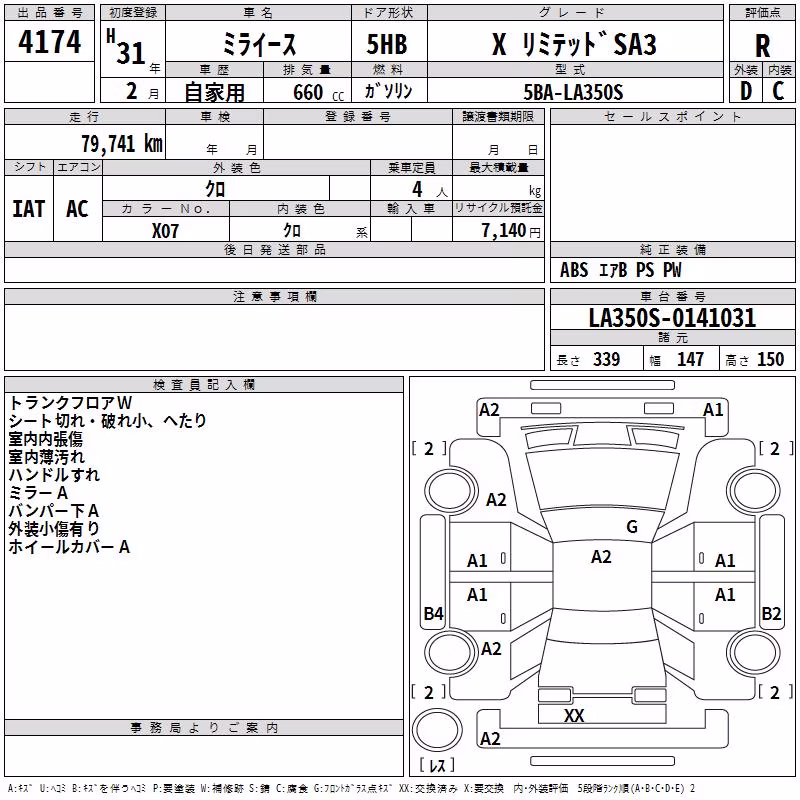 DAIHATSU MIRA E:S