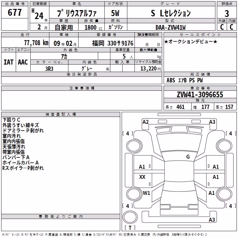 TOYOTA PRIUS ALPHA
