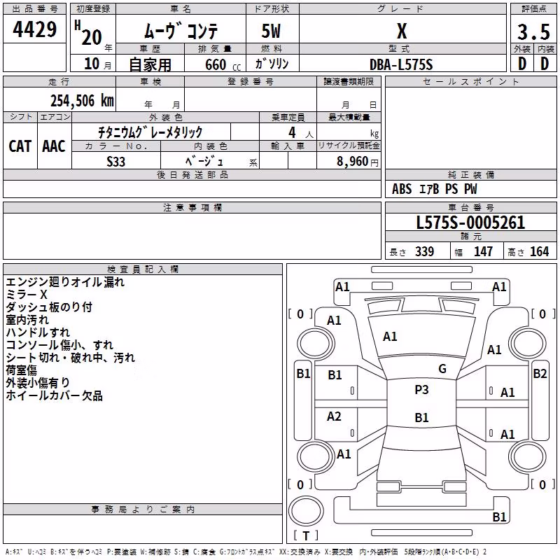 DAIHATSU MOVE CONTE