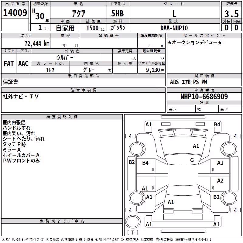 TOYOTA AQUA