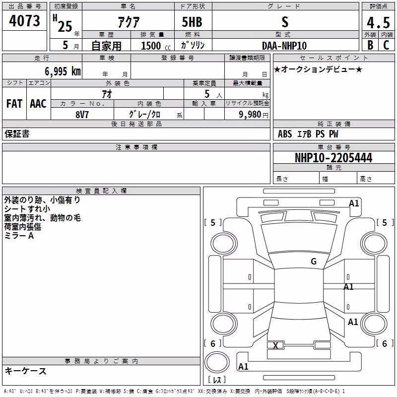 TOYOTA AQUA