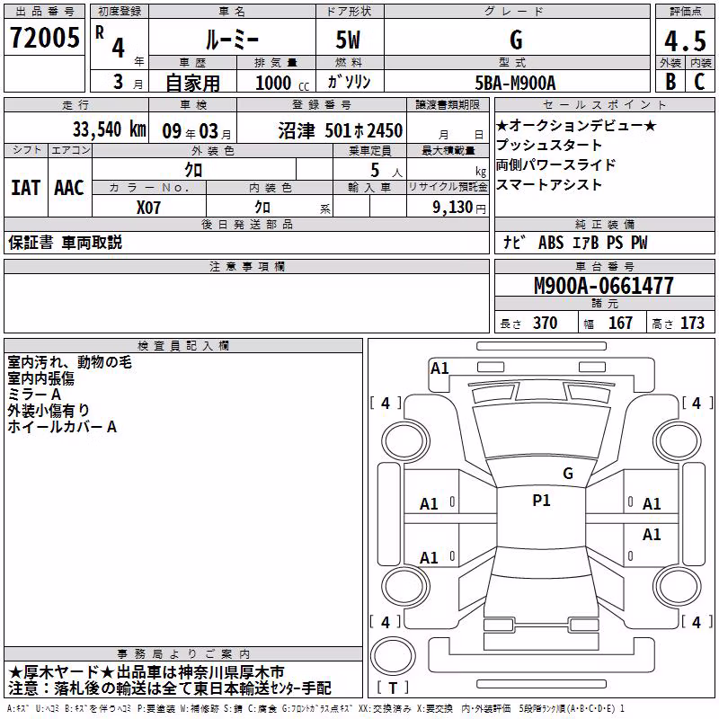 TOYOTA ROOMY