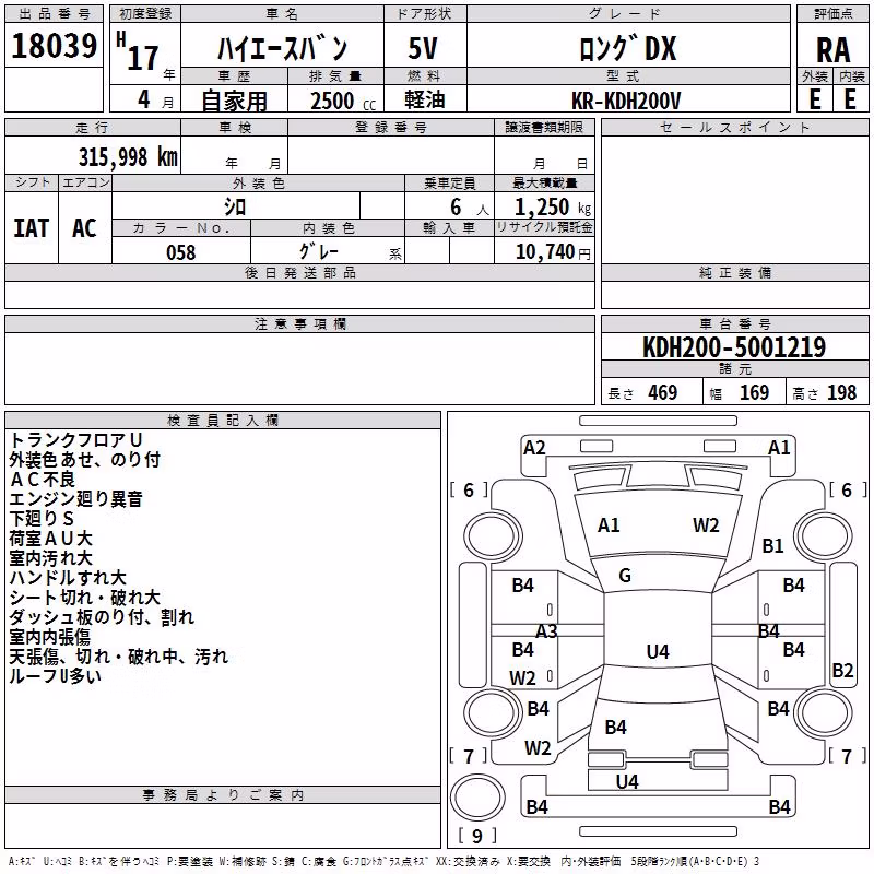 TOYOTA REGIUS ACE