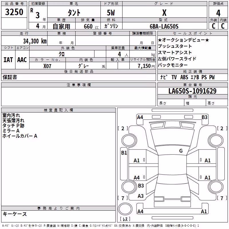 DAIHATSU TANTO
