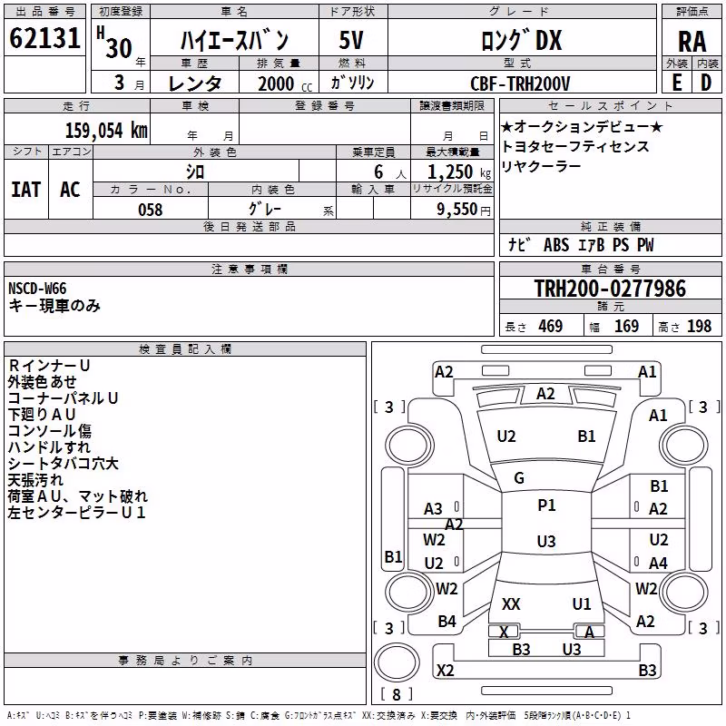 TOYOTA REGIUS ACE