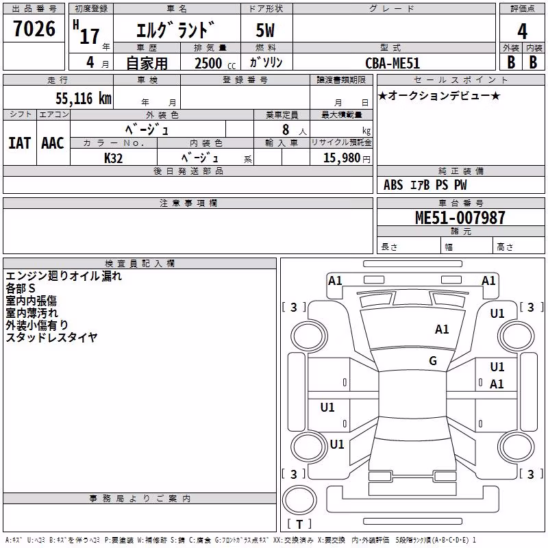 NISSAN ELGRAND