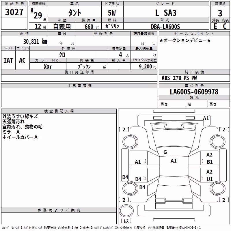 DAIHATSU TANTO