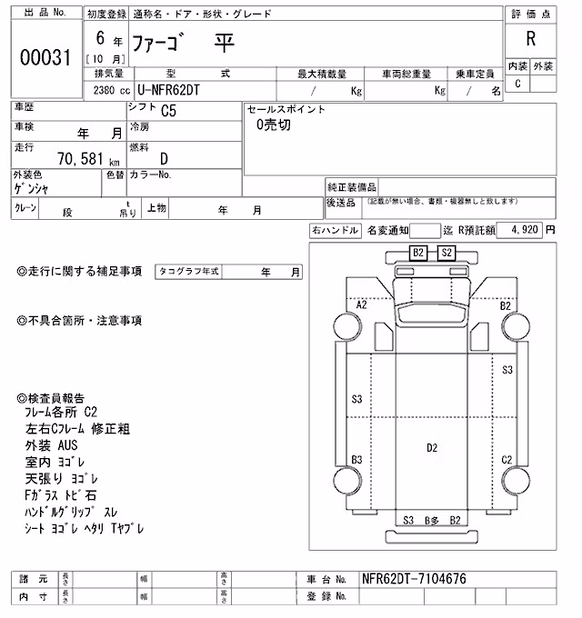 ISUZU FARGO