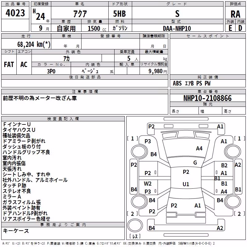 TOYOTA AQUA