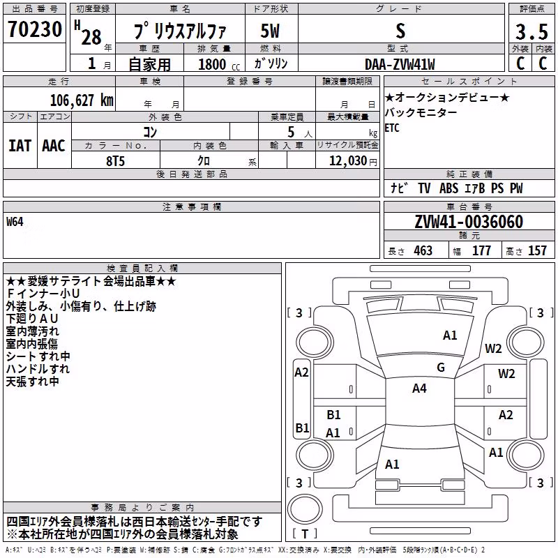 TOYOTA PRIUS ALPHA