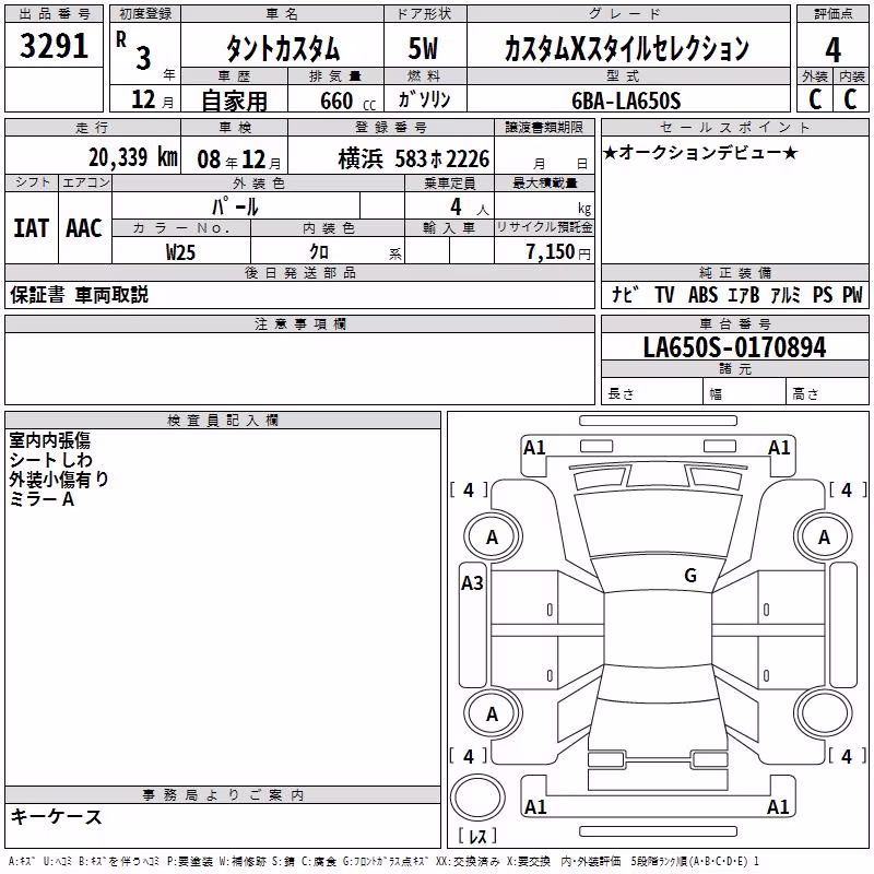 DAIHATSU TANTO