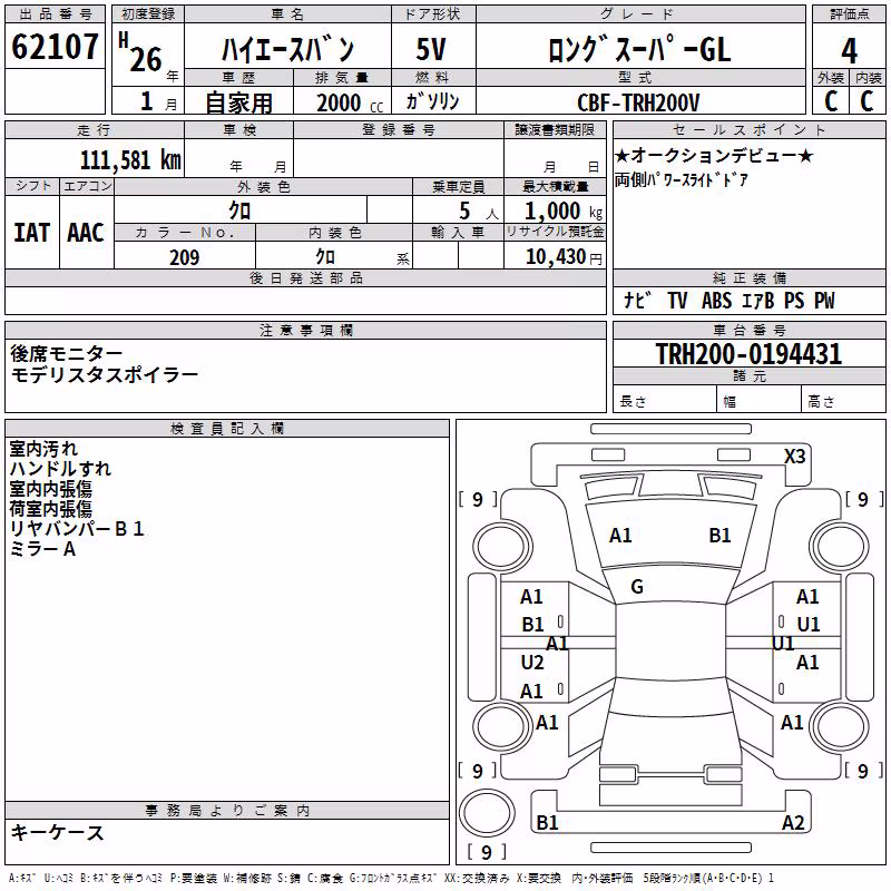 TOYOTA REGIUS ACE
