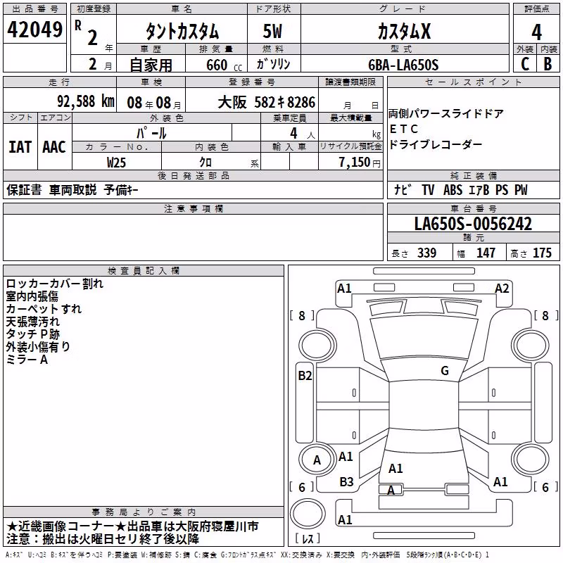 DAIHATSU TANTO