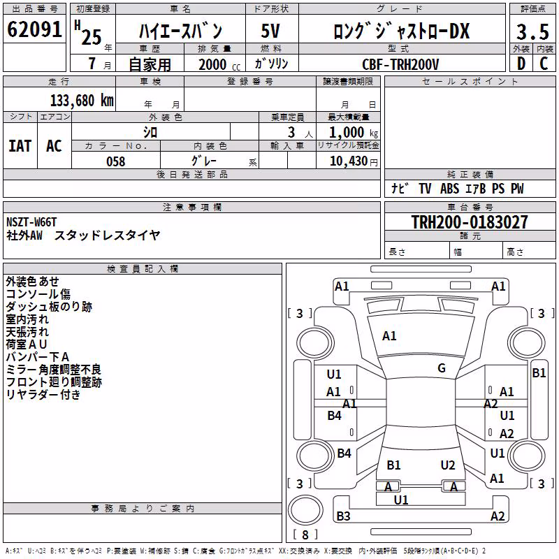 TOYOTA REGIUS ACE