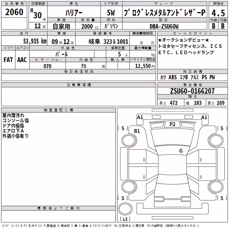 TOYOTA HARRIER