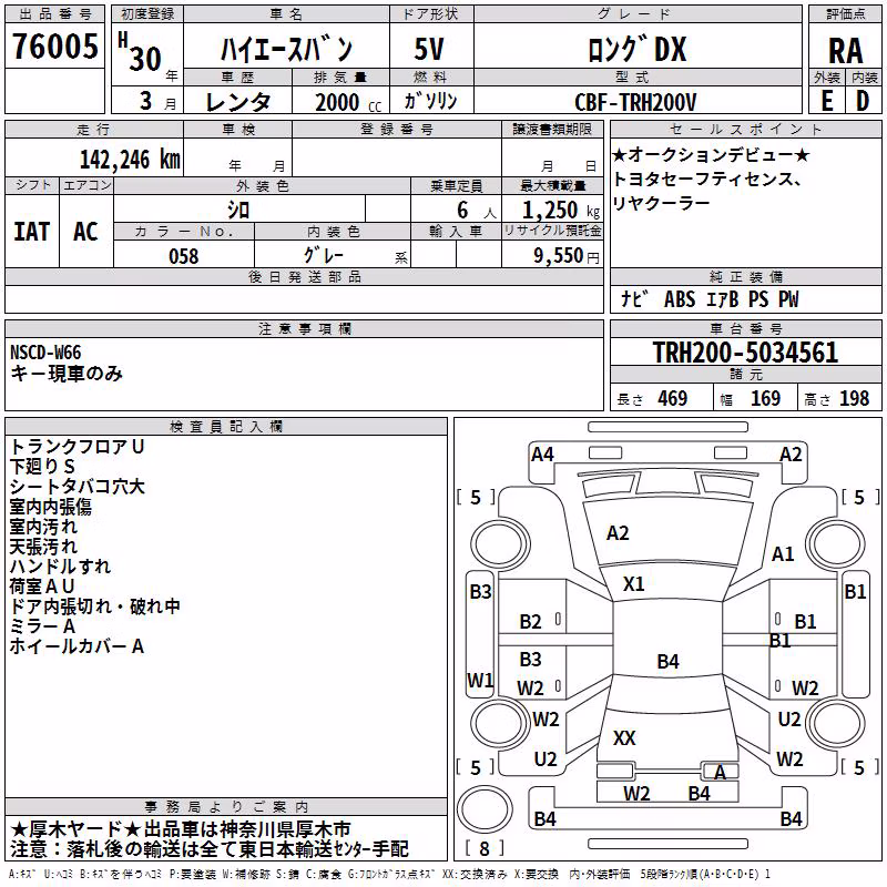 TOYOTA REGIUS ACE