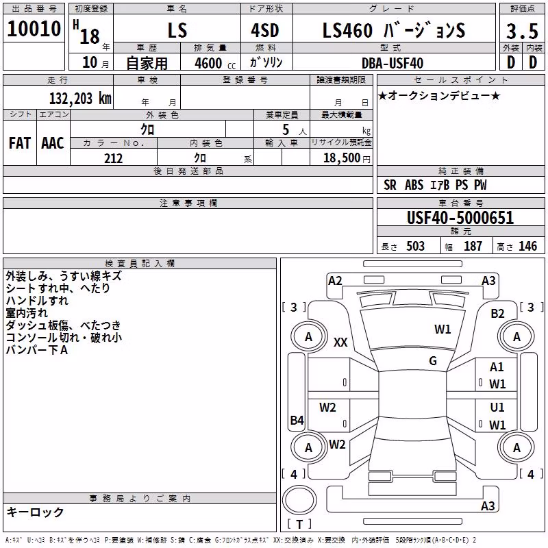 LEXUS LS460