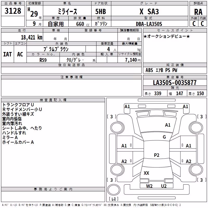 DAIHATSU MIRA E:S