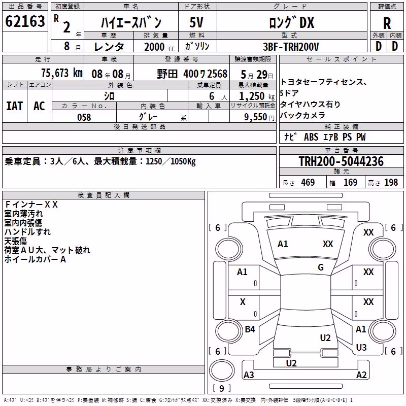 TOYOTA REGIUS ACE