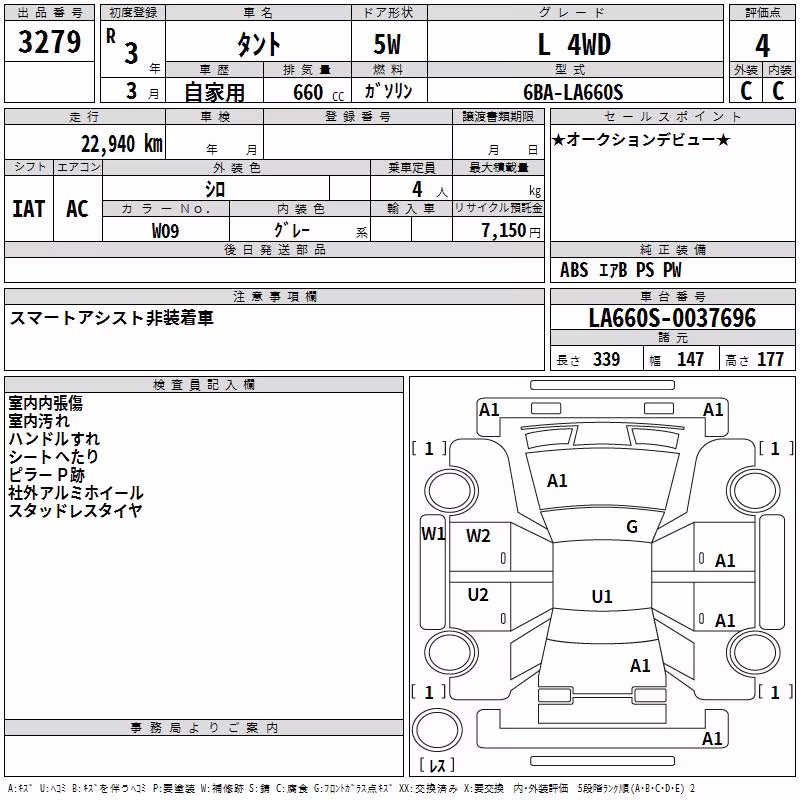DAIHATSU TANTO