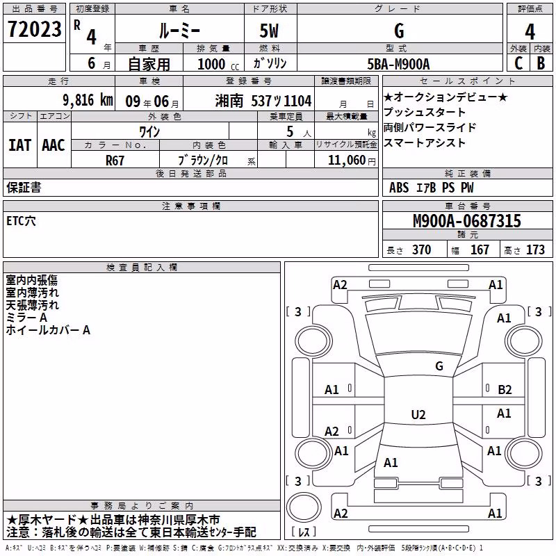 TOYOTA ROOMY