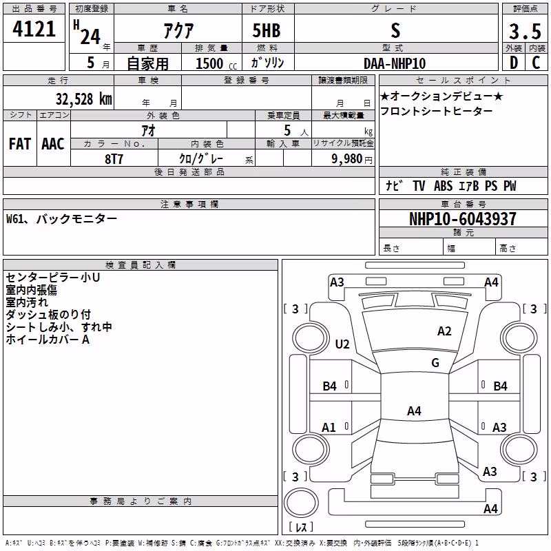 TOYOTA AQUA