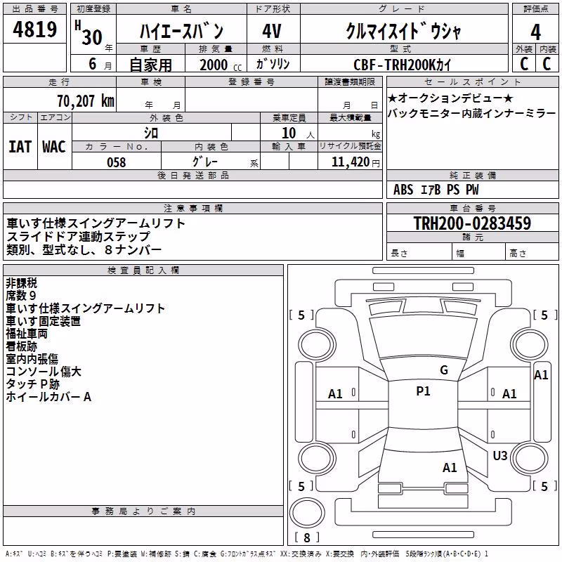TOYOTA REGIUS ACE