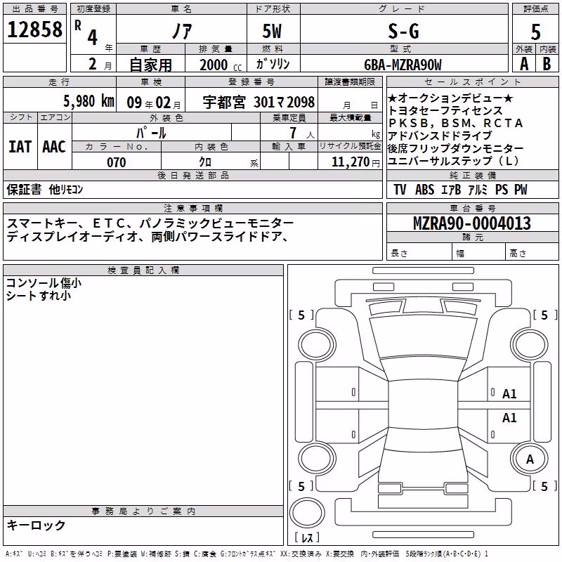 TOYOTA NOAH