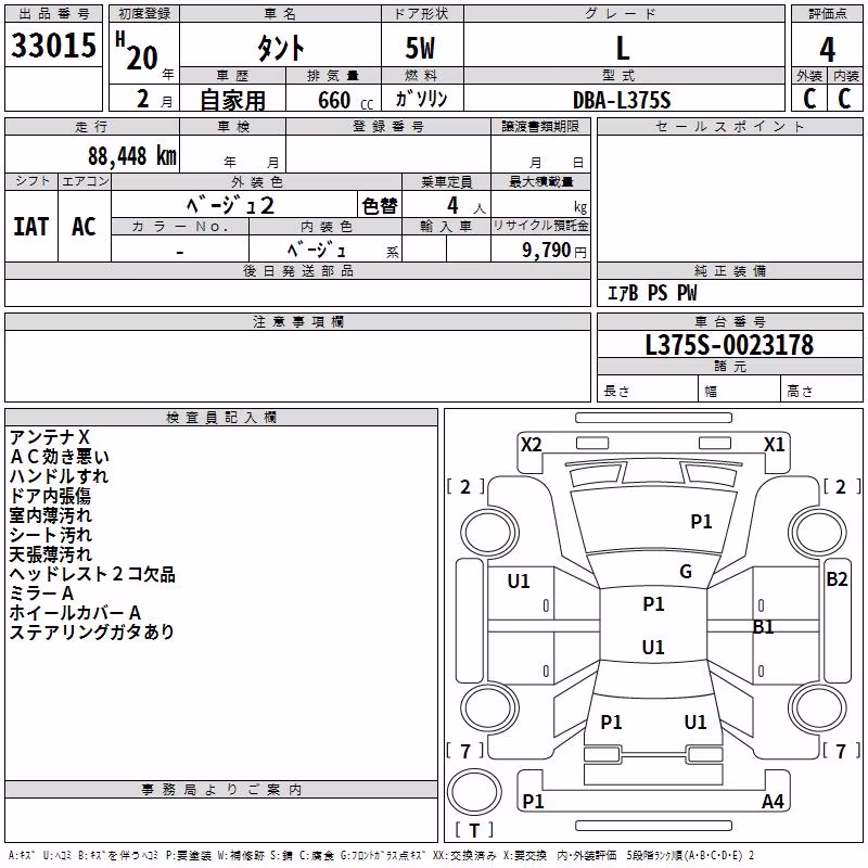 DAIHATSU TANTO