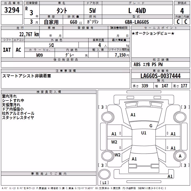 DAIHATSU TANTO