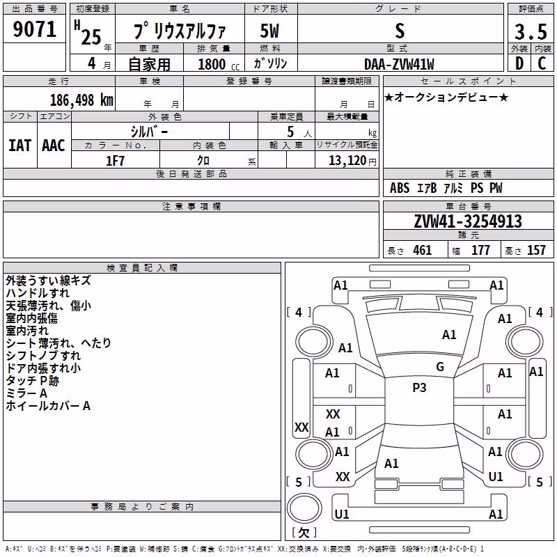 TOYOTA PRIUS ALPHA