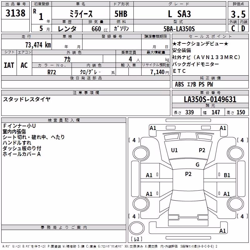 DAIHATSU MIRA E:S