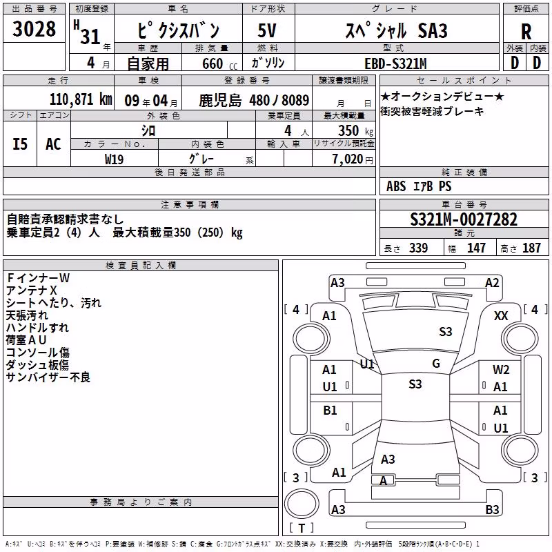 TOYOTA PIXIS VAN